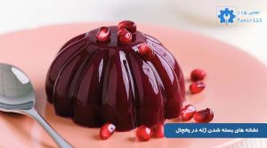 زمان بسته شدن ژله در یخچال