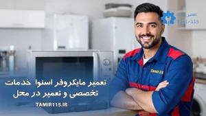 تعمیر مایکروفر اسنوا خدمات تخصصی و تعمیر در محل