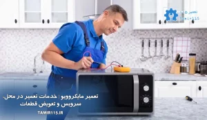تعمیر مایکروویو در محل