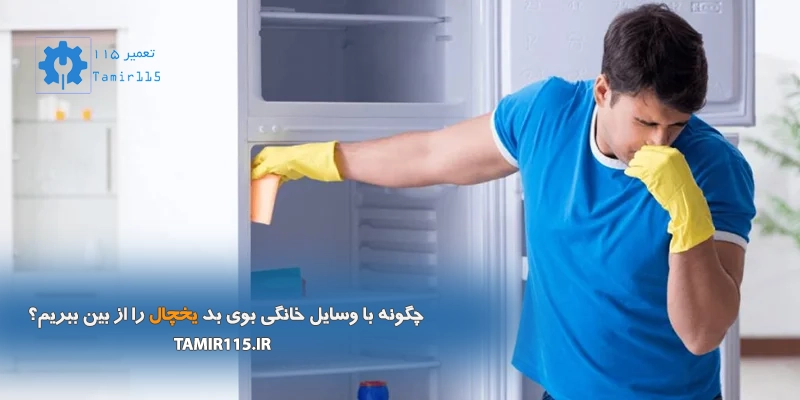 چگونه با وسایل خانگی بوی بد یخچال را از بین ببریم؟